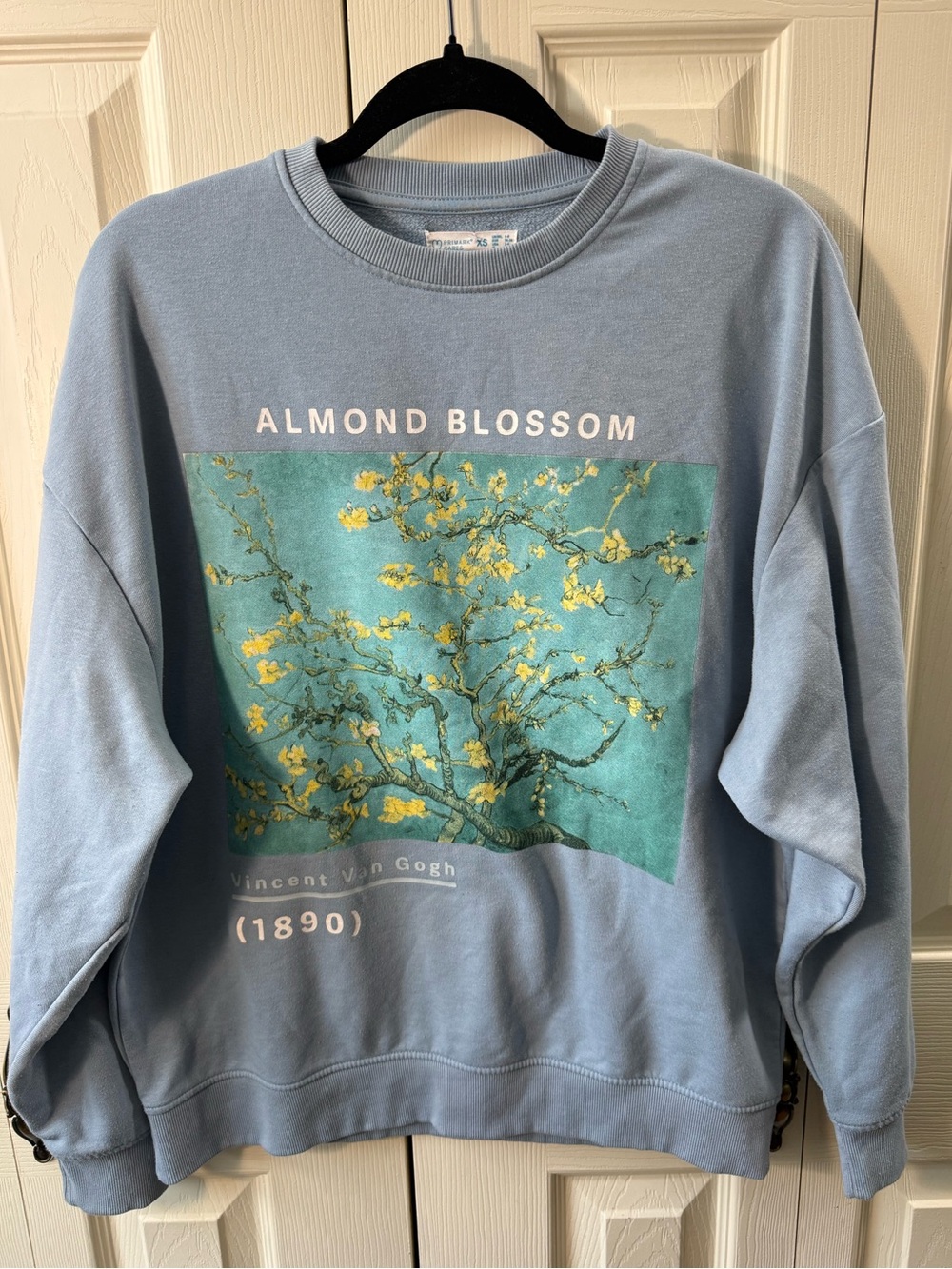 Primark Cares Van Gogh Almond Blossom Tree Graphic Crewneck Sweatshirt Size XS